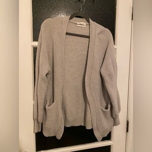 Aritzia Wilfred Free Heather Gray Women's Cardigan